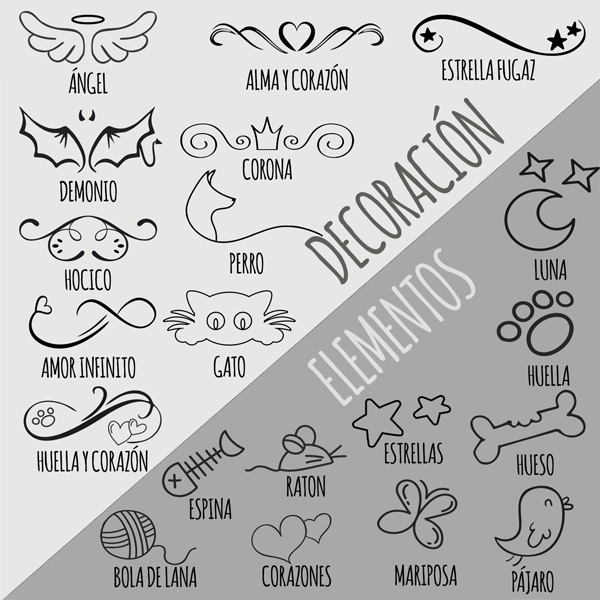 placas para gatos clasicas elementos de decoracion para placas de aluminio para perros y gatos